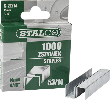 Zszywki 6mm, Opakowanie 1000 szt. STALCO S-21206