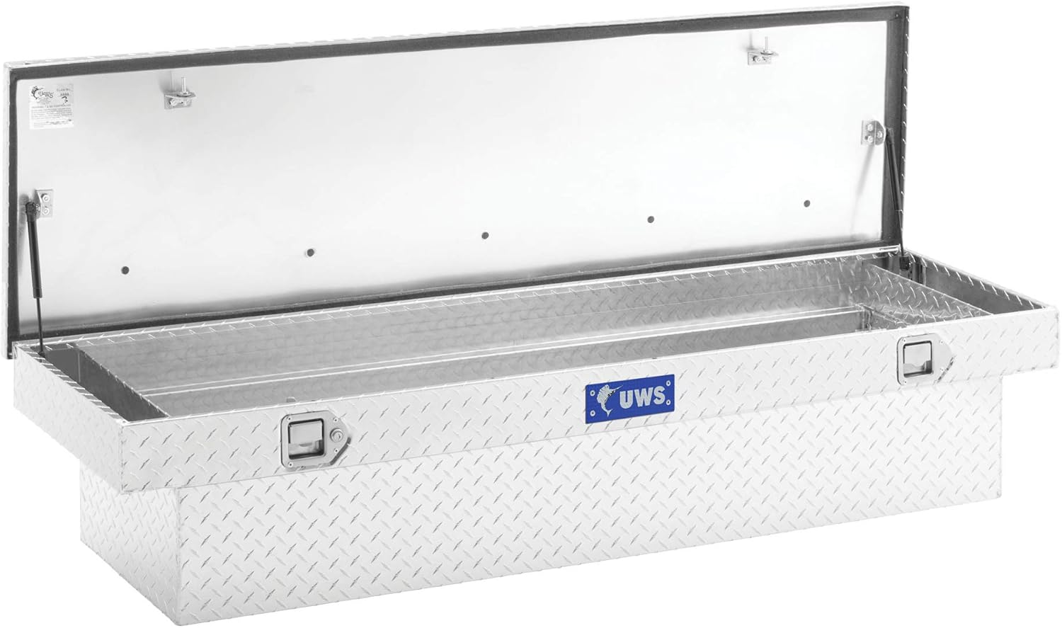 UWS EC10561 72-Inch Heavy-Wall Aluminum Truck Tool Box, RigidCore Lid