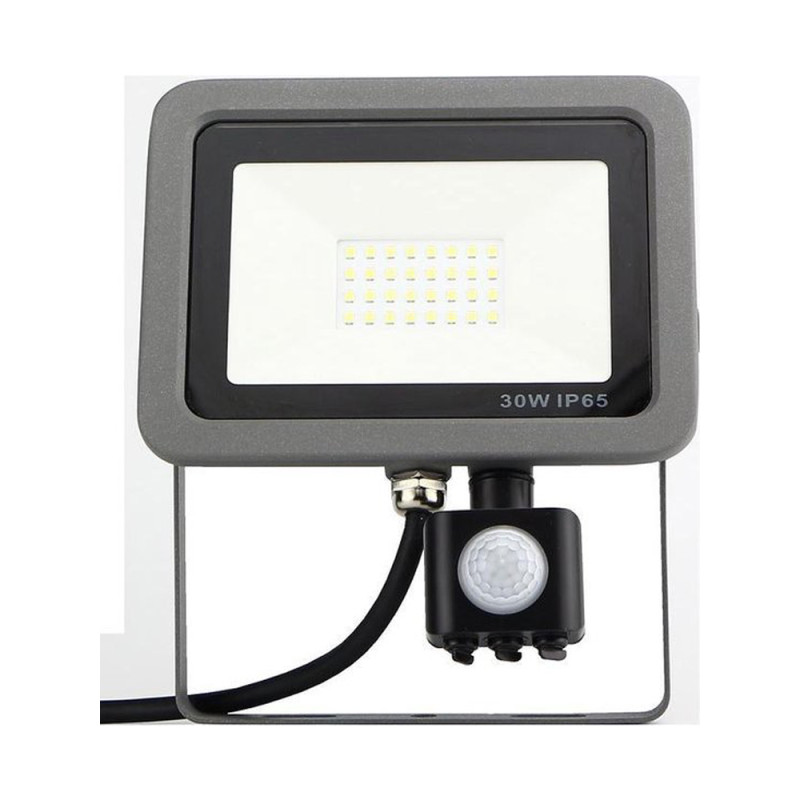 Projecteur LED avec détecteur de mouvement anthracite 2400 lm 30 W ETHOS