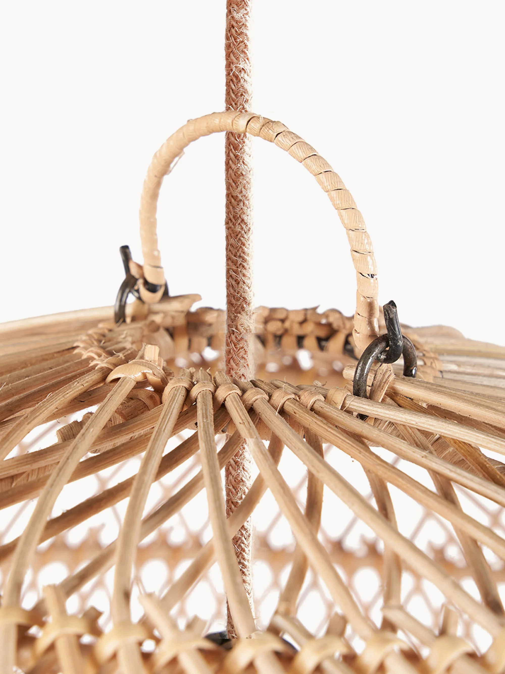 Rattan-Lampenschirm Bubble, in verschiedenen Größen