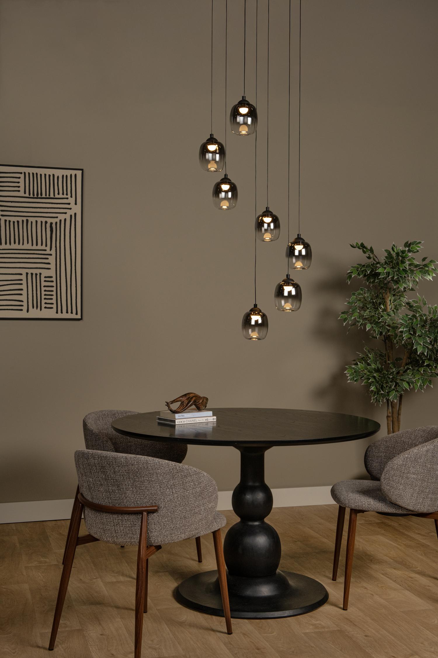 Lucide hanglamp TAMINO - Geïntegreerde LED - Zwart