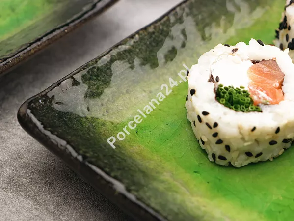 Zestaw do sushi dla 2 osób (4 el.) z pałeczkami Tokyo Design Studio - Yamasaku Hiwa Green 33602
