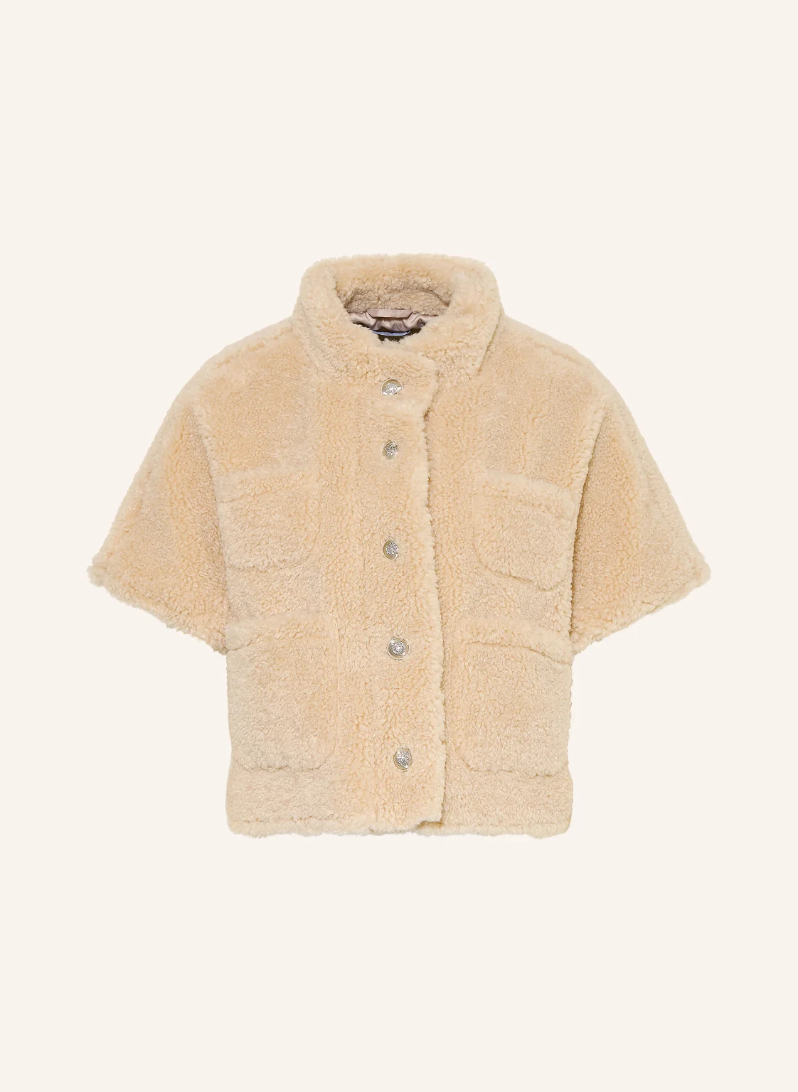 monari Teddyfell-Jacke