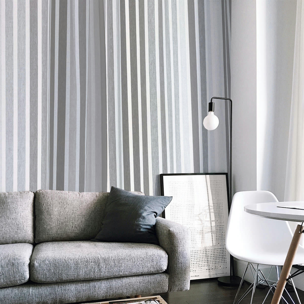 - Papier peint panoramique colorful striped 170 x 250 cm