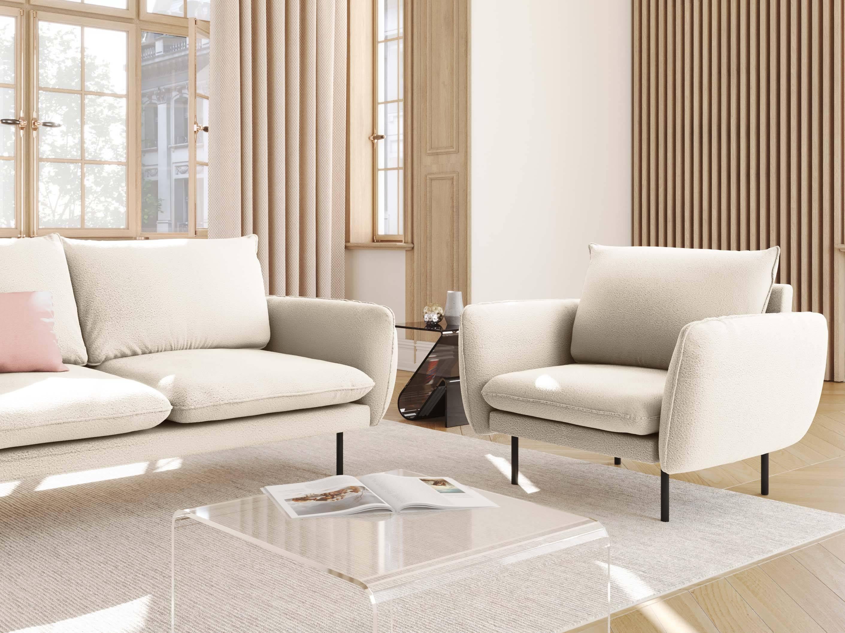 Fauteuil Vienna boucle