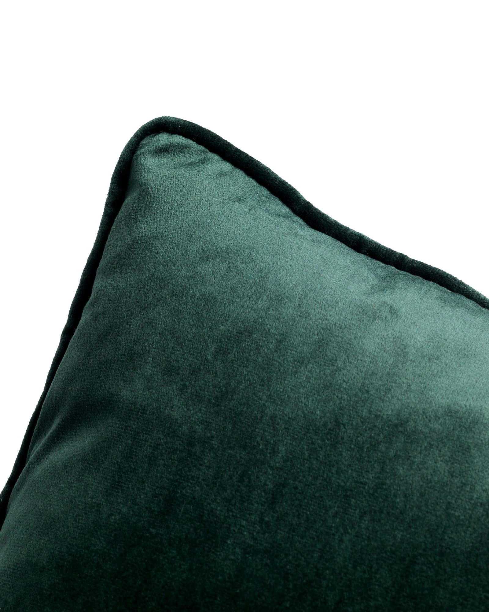 - Coussin - vert en velours 60x60 cm uni