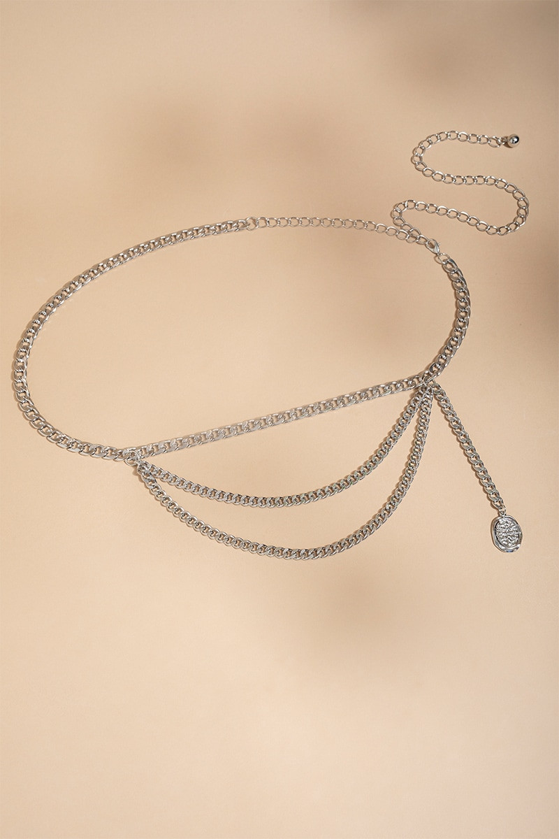 Gena Triple Chain Belt