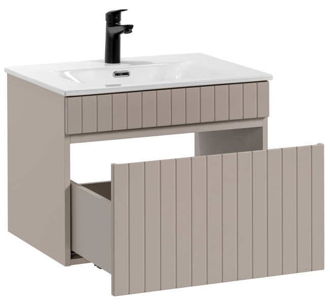 Szafka z umywalką 60 cm ICONIC CASHMERE