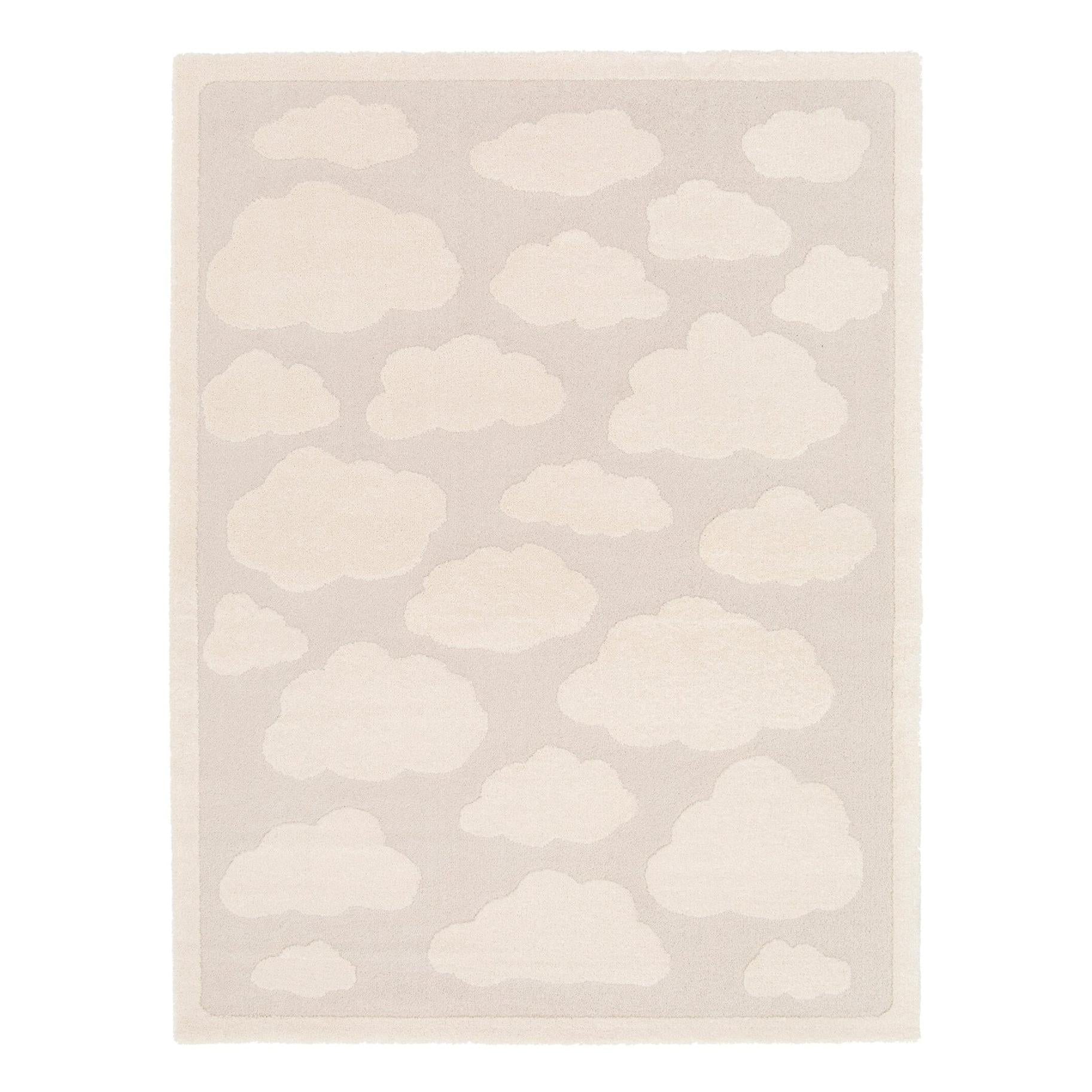 AFK Living vloerkleed Nuages - reliëfeffect - beige