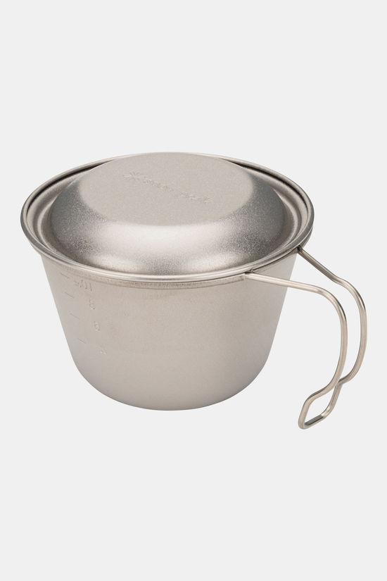 Snow Peak Deep Titanium-Backpacker'S Cup With Lid Beker