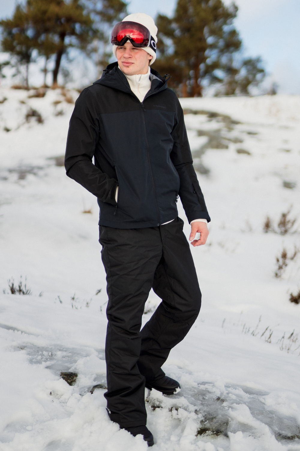 Kvitfjell vattert bukse