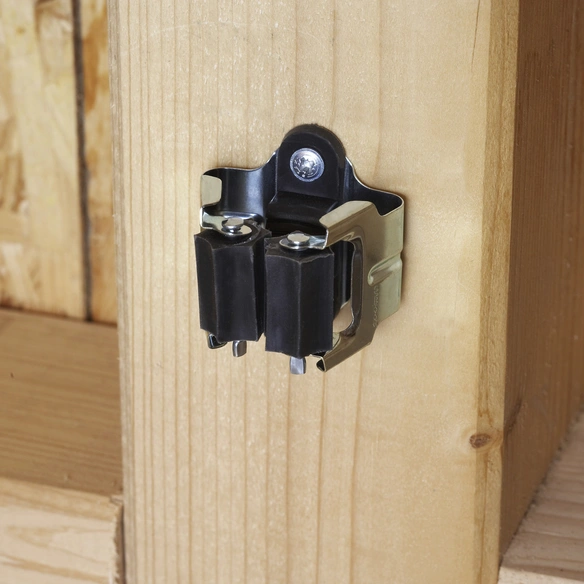 Gerätehalter, BxHxL: 5 x 4,5 x 5,5 cm, Stahl
