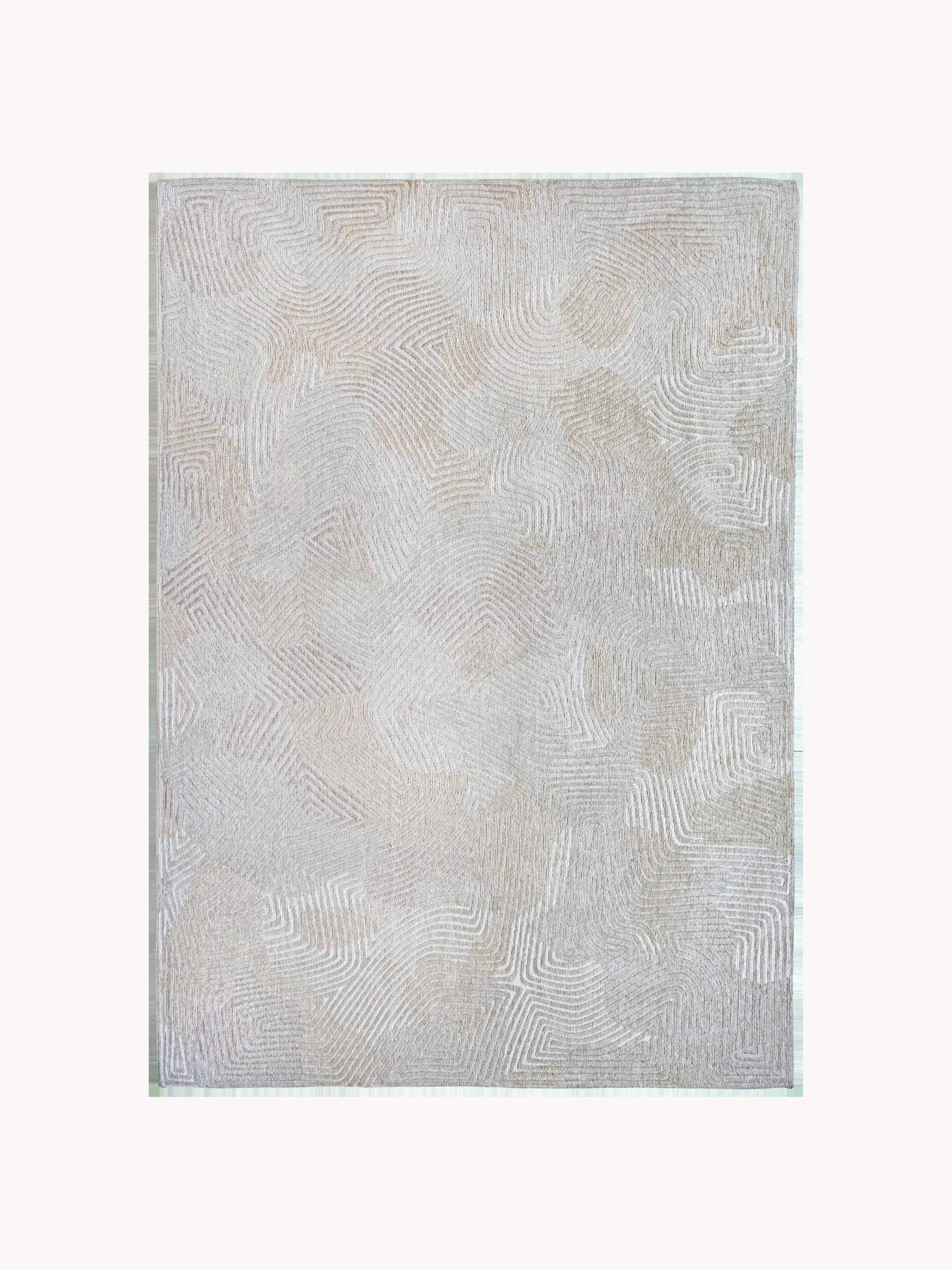 Waschbarer Indoor & Outdoor-Jacquard-Teppich Coral