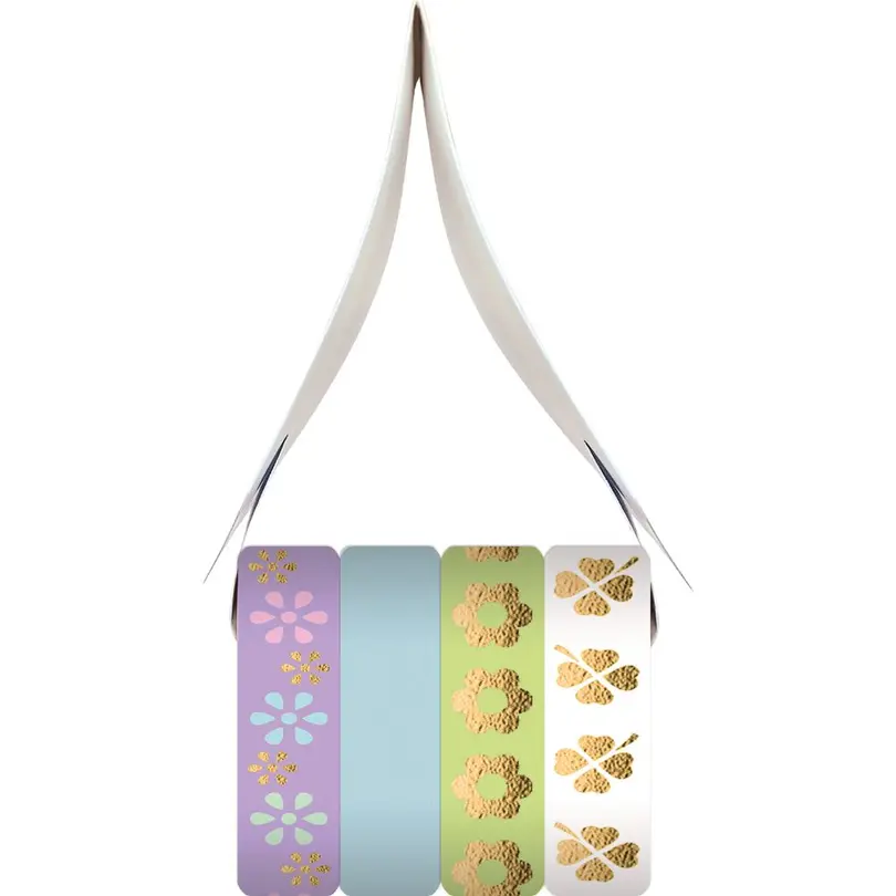 Klebeband 4er-Set Blumen/Klee