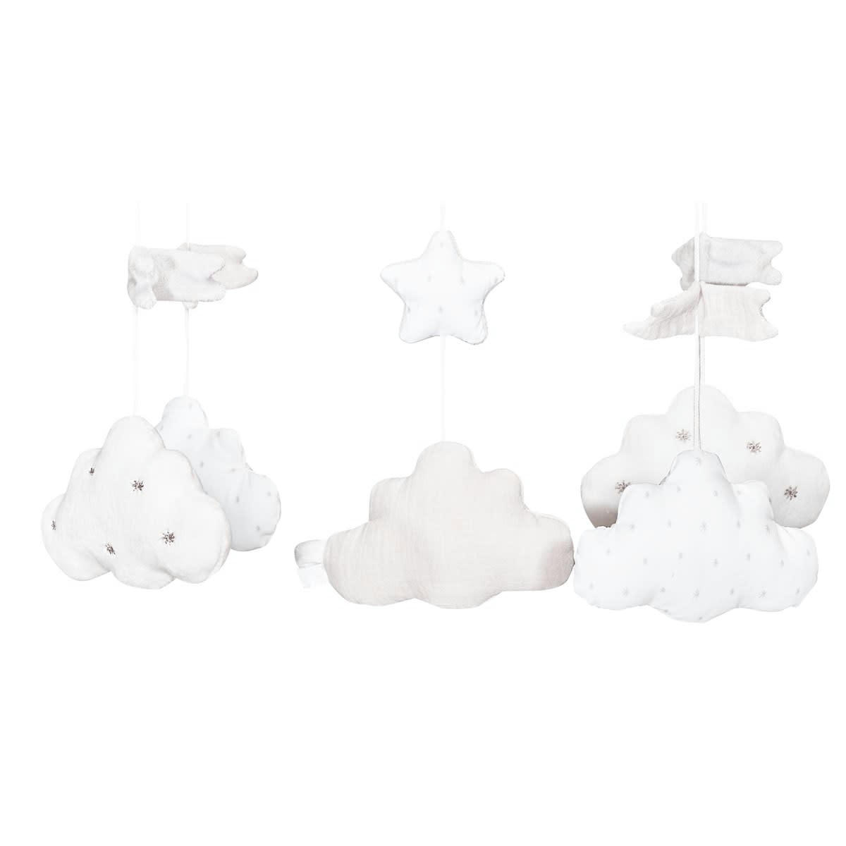 LILY - Mobile musical en velours