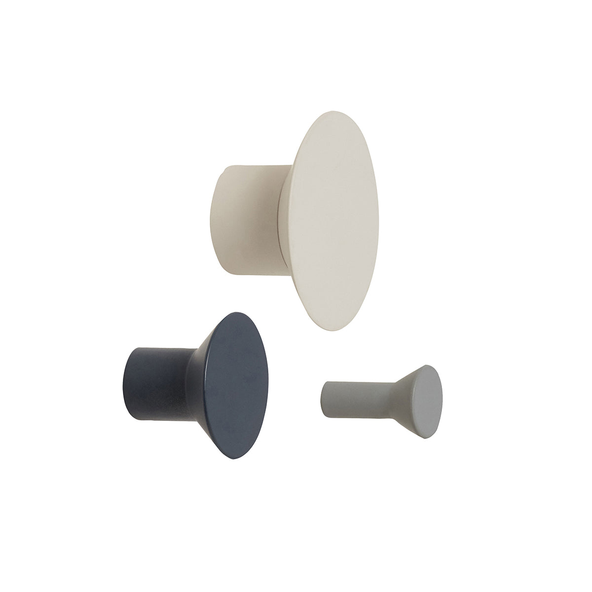 Hübsch haken Spot - ijzer - ø2xh3, ø4xh3, ø6xh3cm