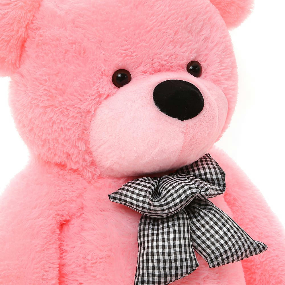 - MeowBaby® TEDDY Ours en peluche géant 200 cm Rose clair