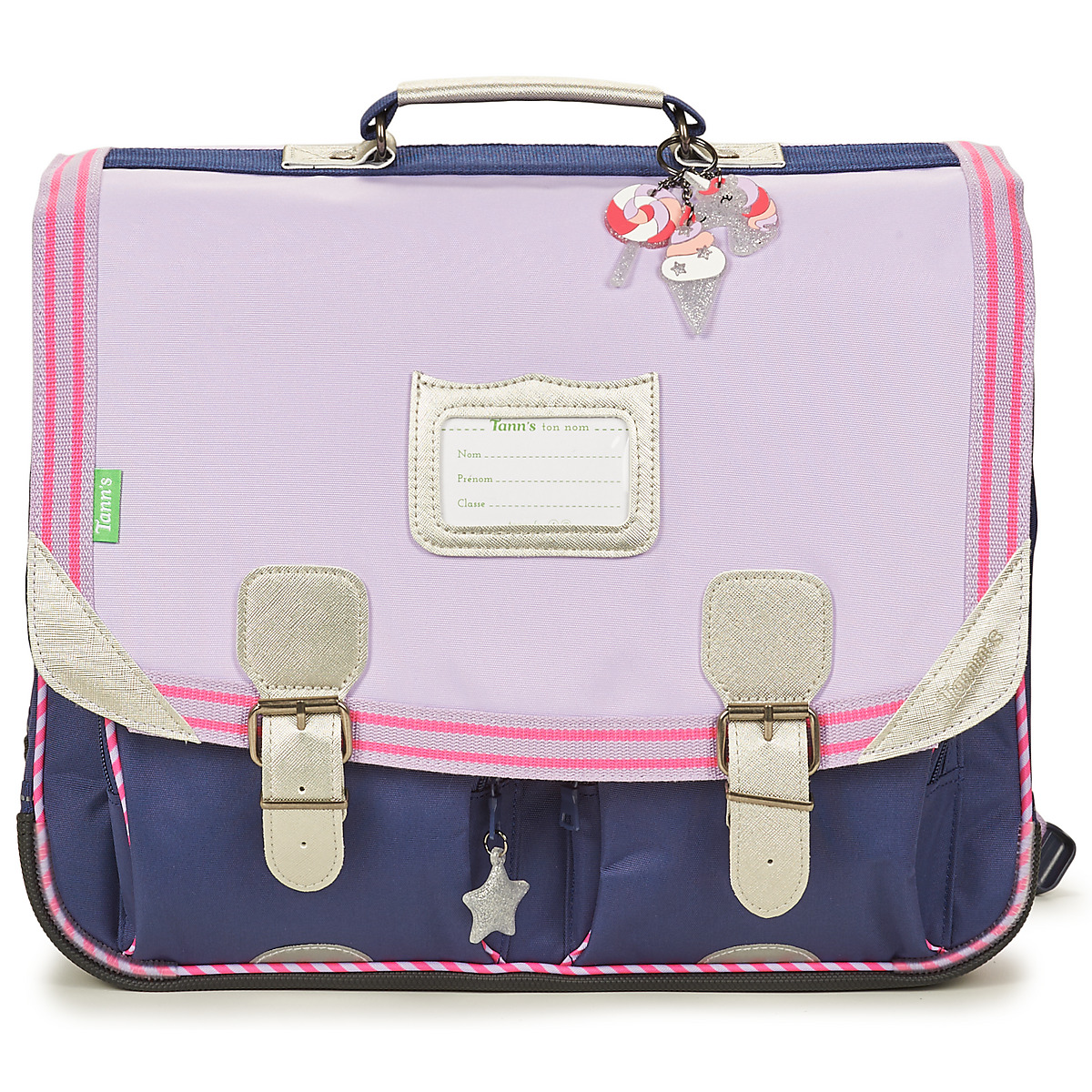 Tann's - LISA CARTABLE 41 CM - Lilac / Marine