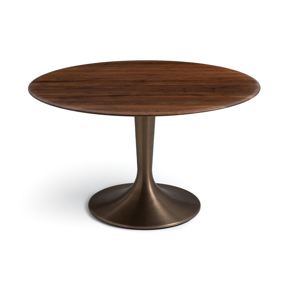 Plateau de table noyer massif ø130 cm, Hisia
