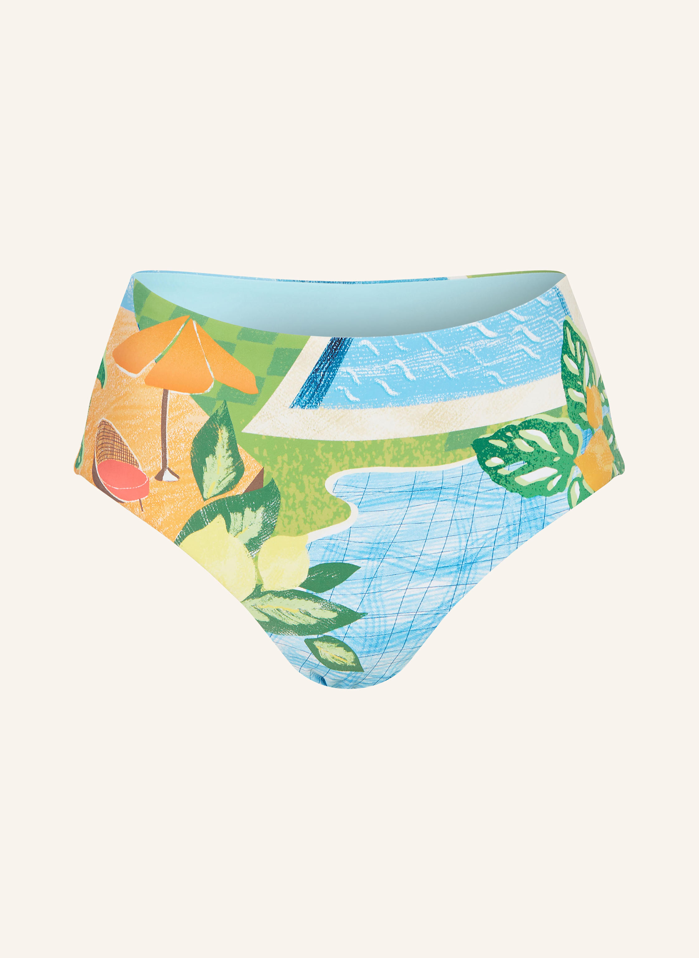 SEAFOLLY High-Waist-Bikini-Hose SUNSET