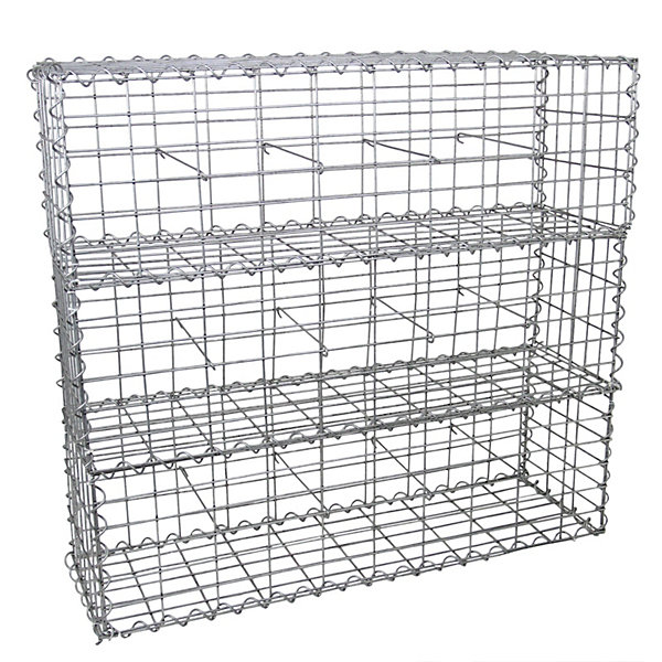 Lot de 3 Paniers de Gabions 100cm x 30cm x 30cm