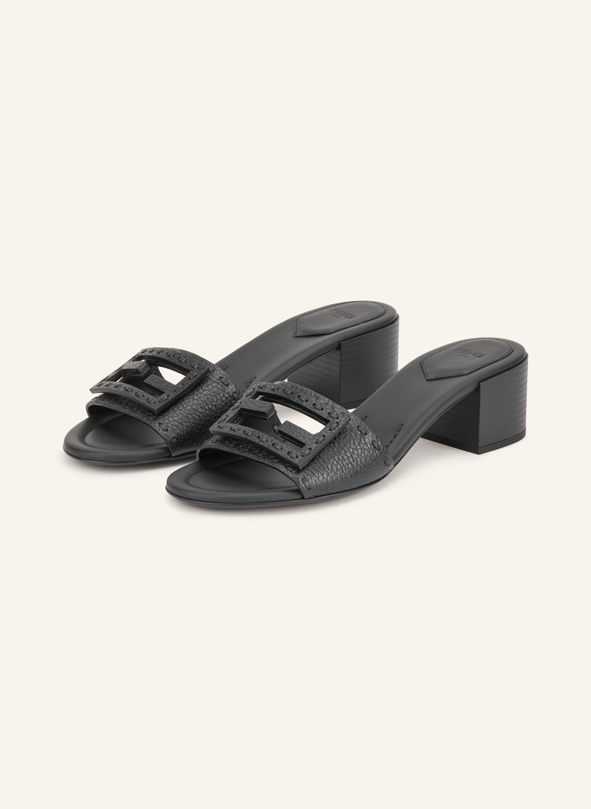FENDI Mules mit Cut-outs