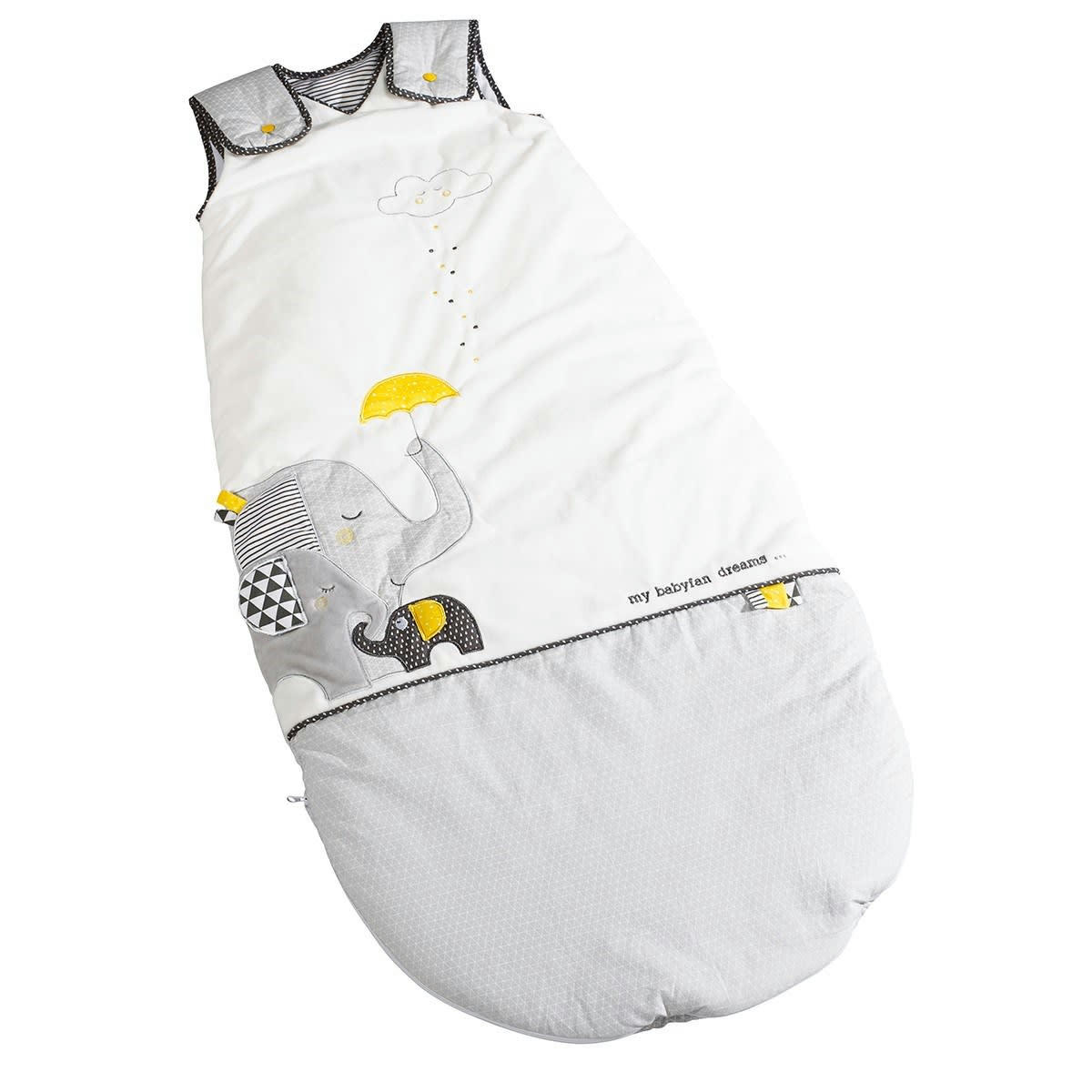 BABYFAN - Gigoteuse en coton blanc