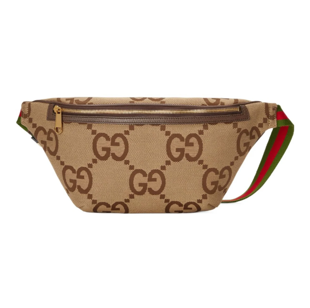 Gucci Canvas And leather Crossbody Shoulder Bag