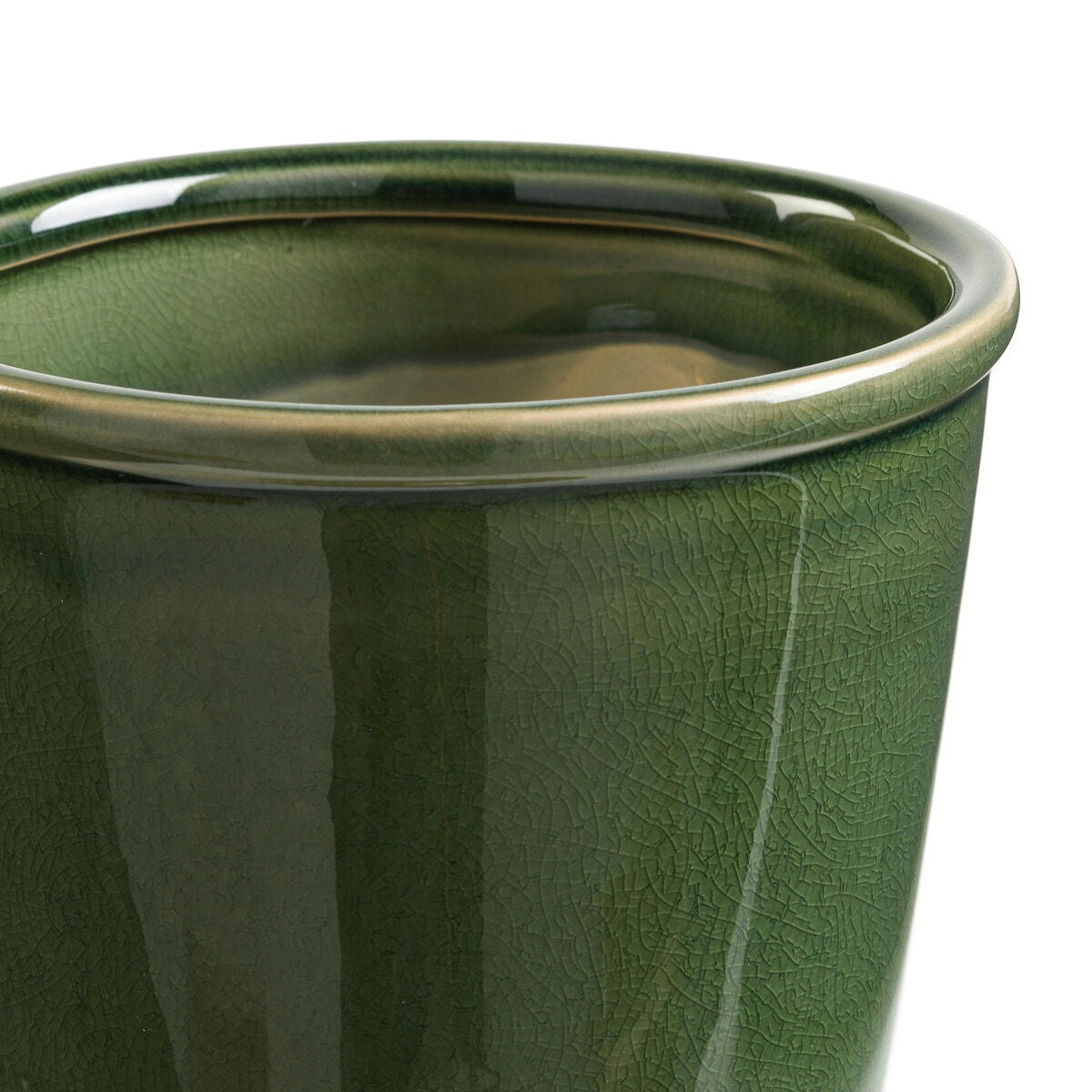 Cache-pot avec soucoupe en céramique Ø15cm, Maniga