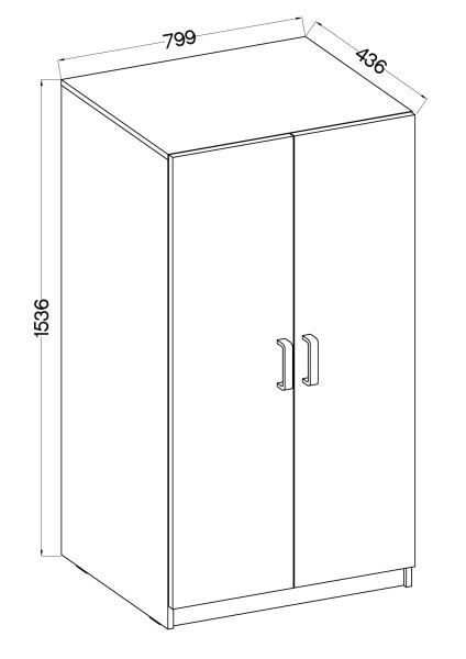 Szafa TEKSAS 107 2FT7 JS
