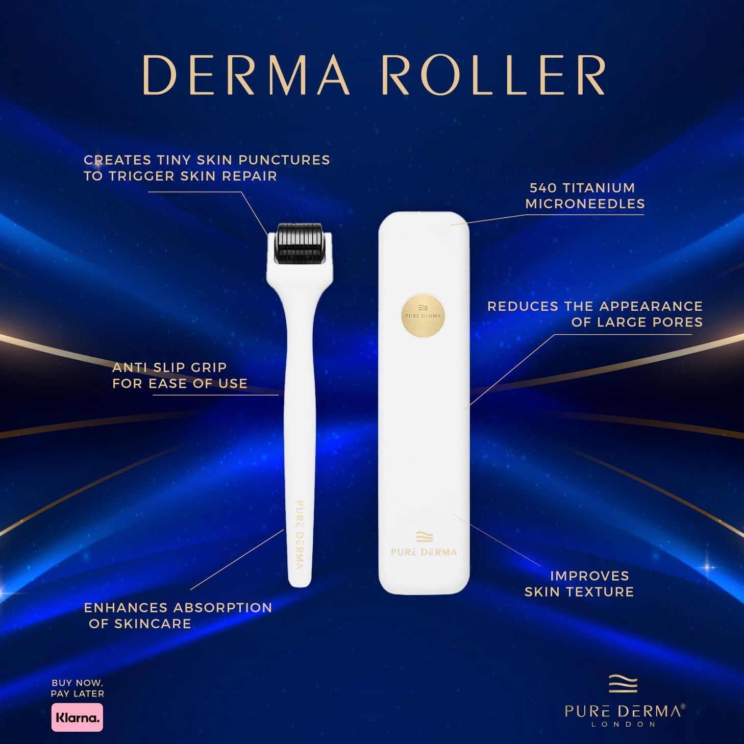 Pure Derma London 0.25mm Derma Roller