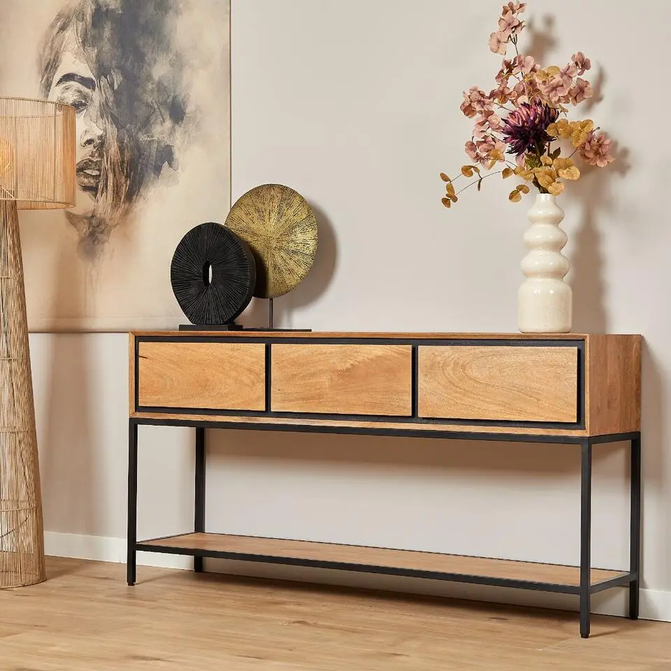 StarFurn - Sidetable RichWood 150 cm - naturel