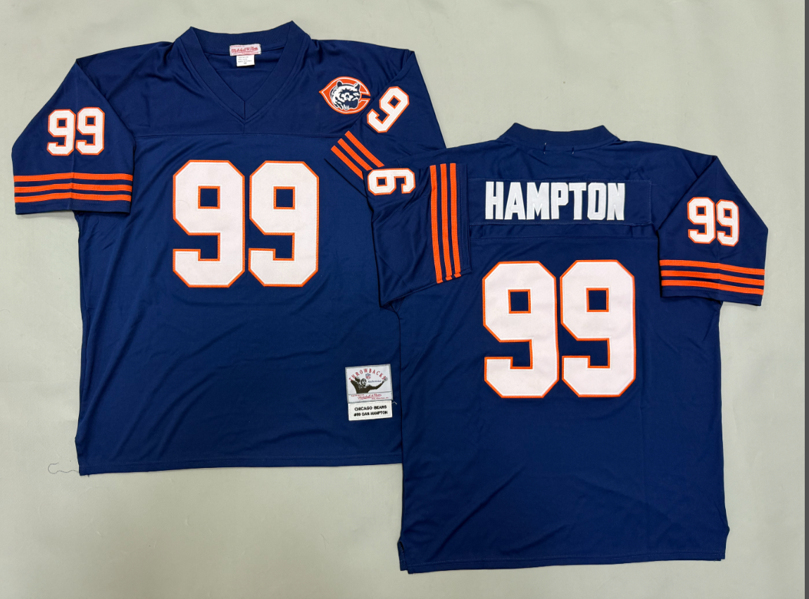 Dan HamptonChicago Bears Authentic Throwback Retired Player Jersey