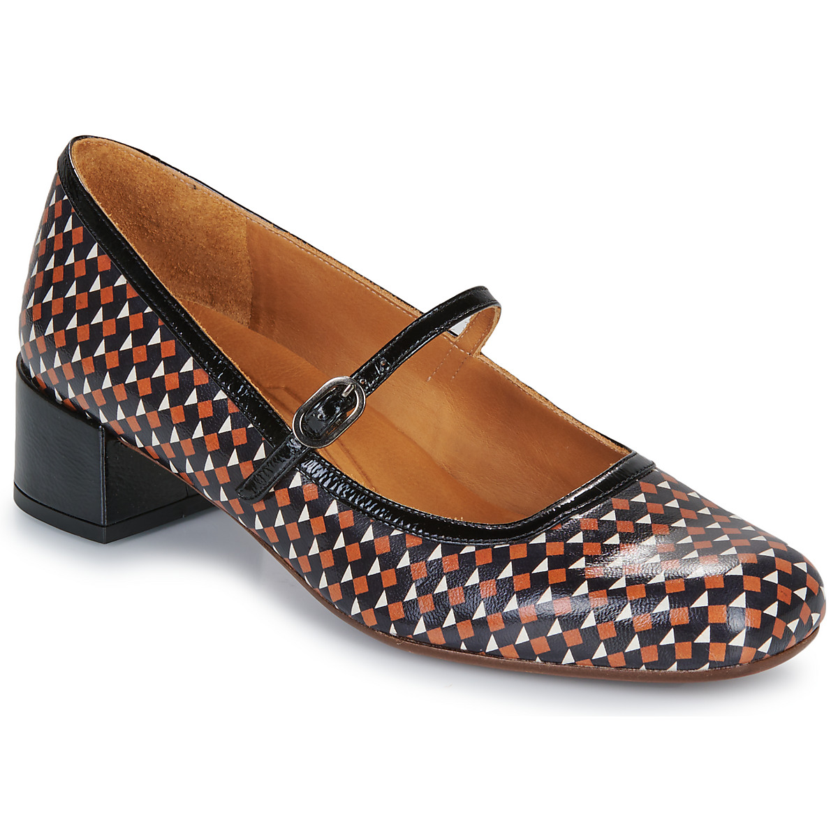 Chie Mihara - RENI - Black / Orange / White