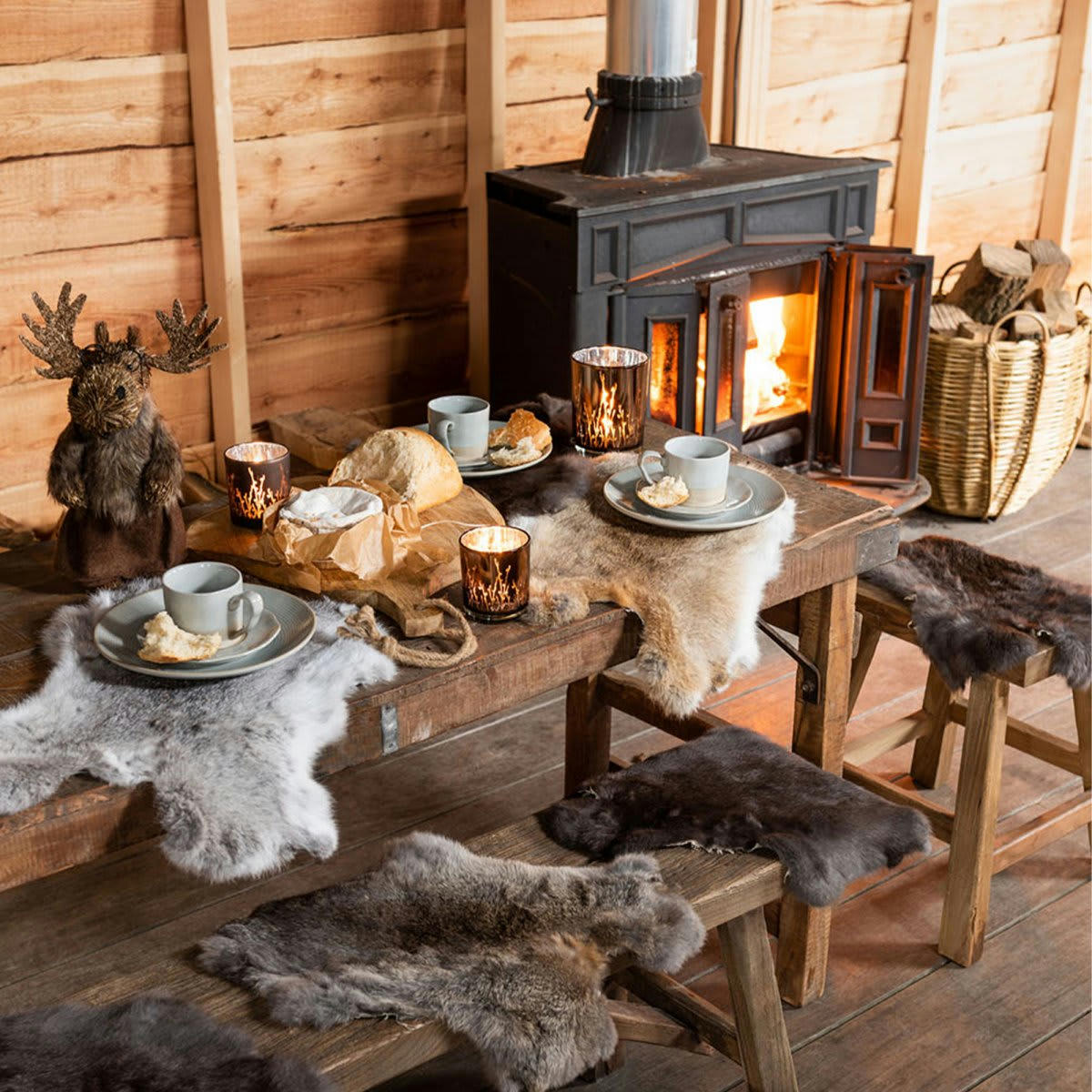 GABRIEL - Banc 120cm en bois massif