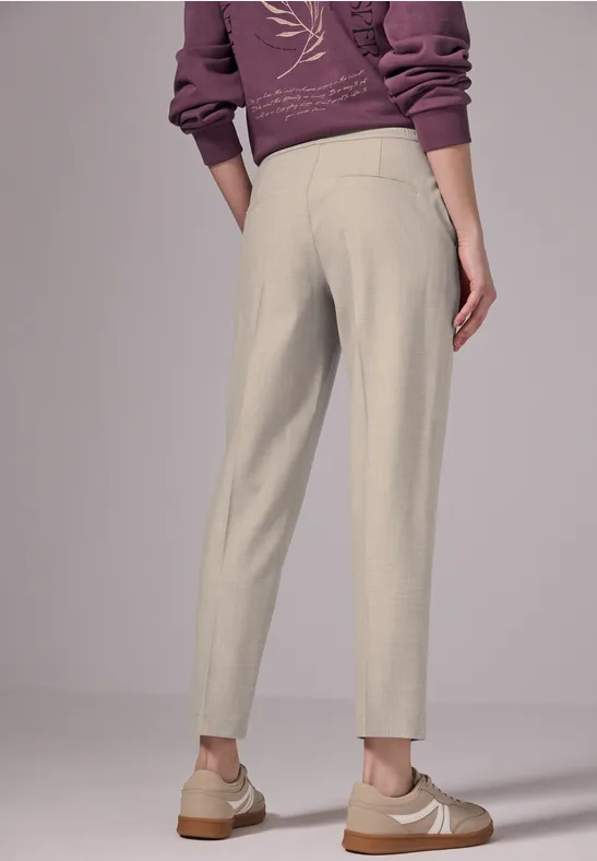 Joggpants im Melange-Look