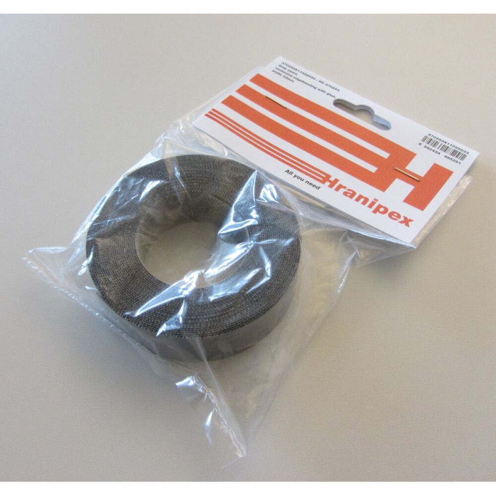 KANTBÅND TIL HYLLEPLATE 22MM GRÅ