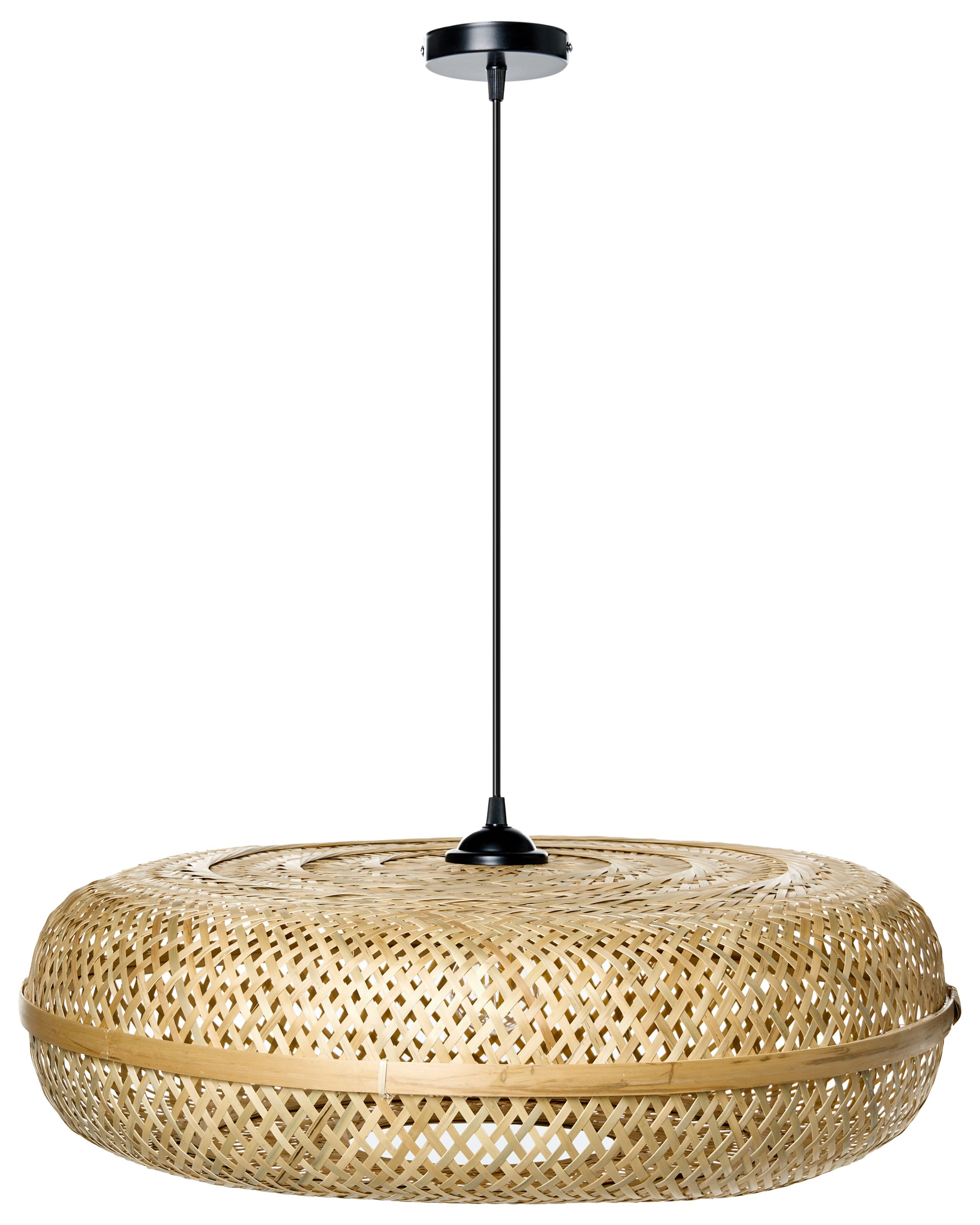 Lampa wisząca LAJAS Drewno bambusowe Naturalny