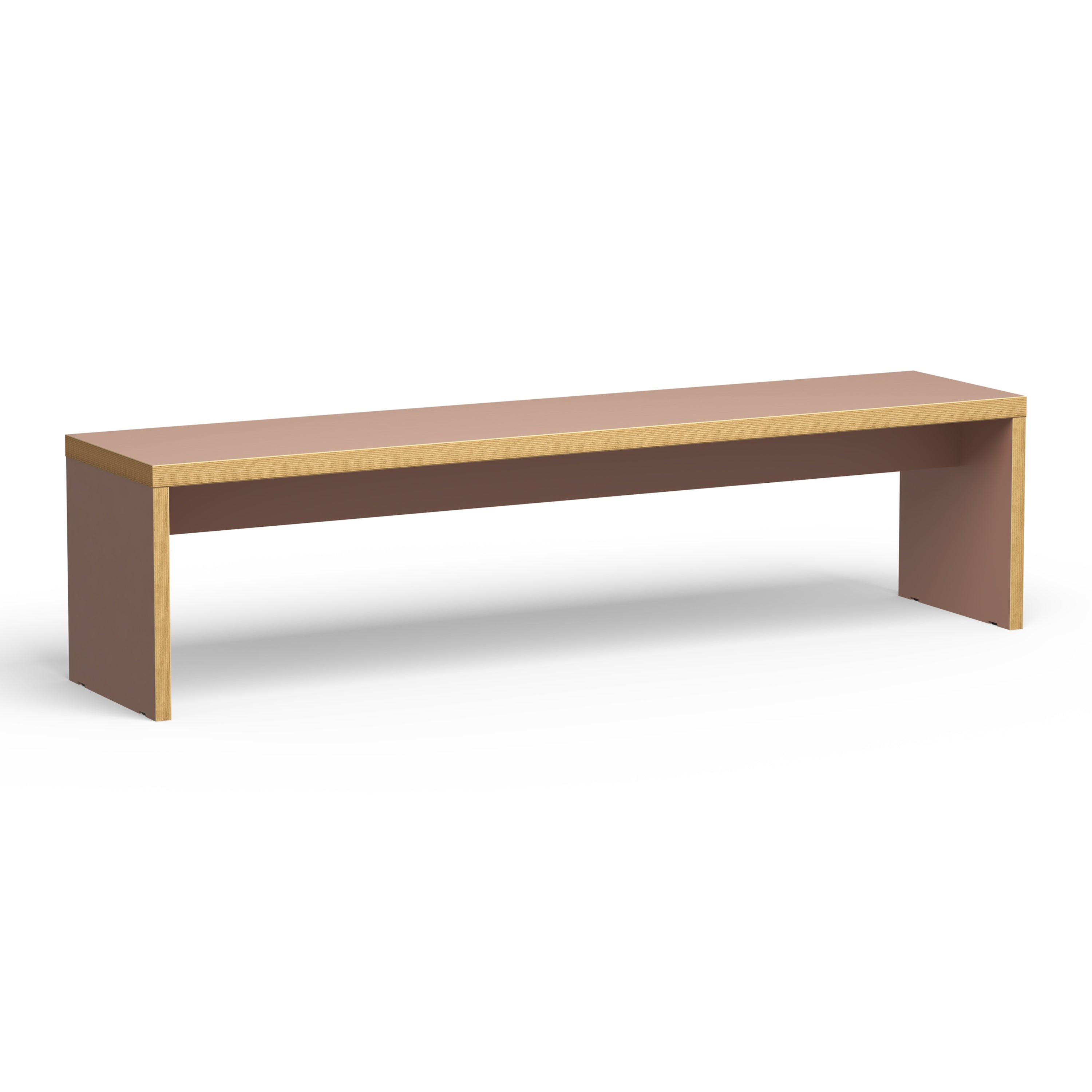HKliving Bench Bankje B 180 cm - Clay