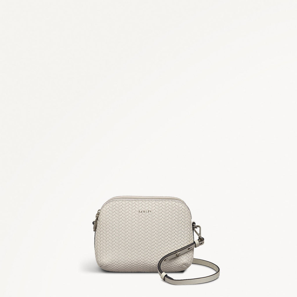Dukes Place - Weave Medium Ziptop Crossbdody Bag - RHC26101