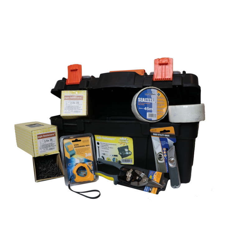 Boîte à outils avec assortiment de vis 3,5 x 35 mm 3000 pièces