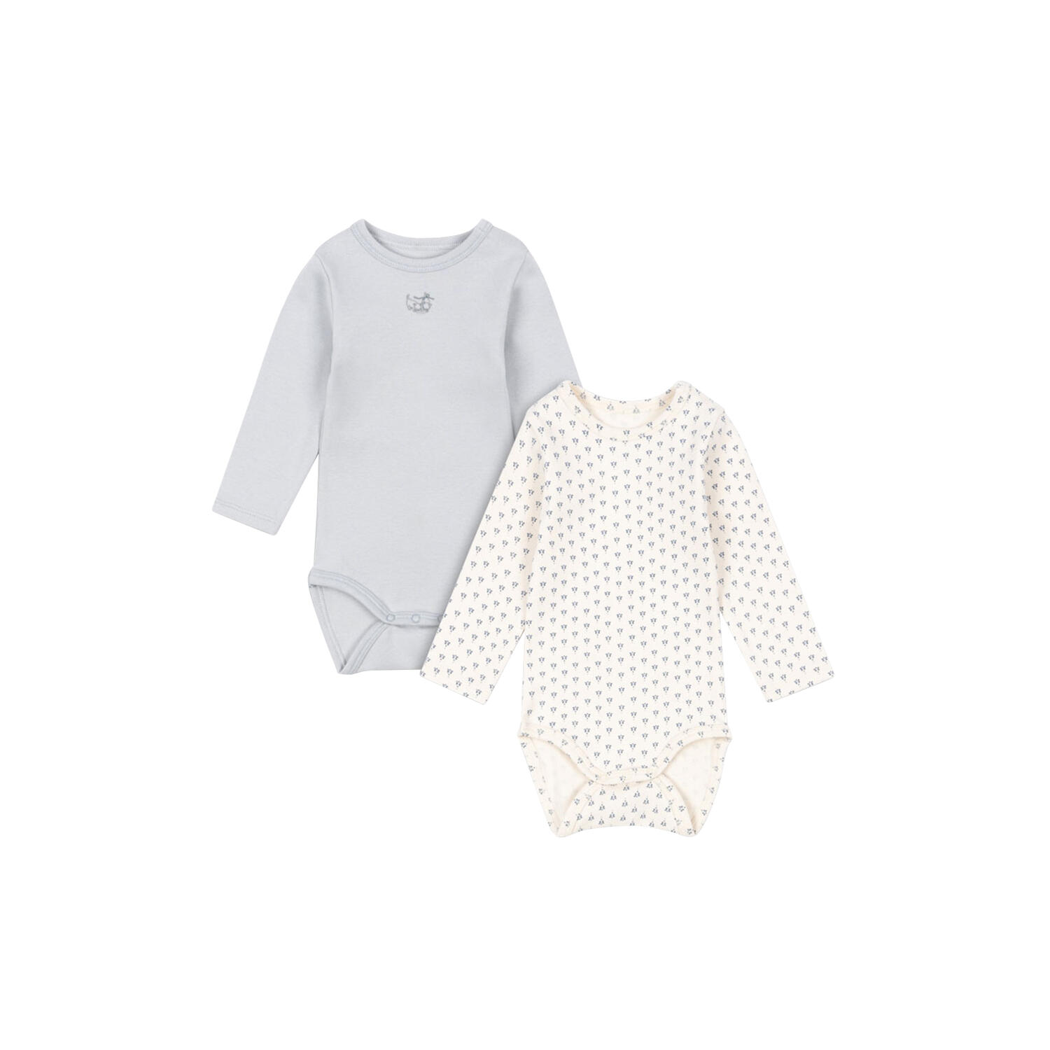 Bello 2-pack LS Body, blue mix