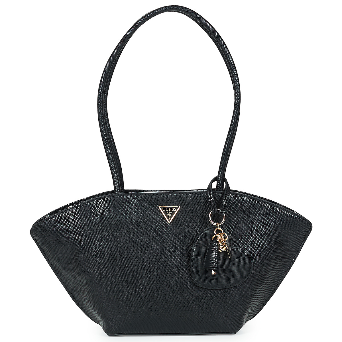 Guess - BOLENA SHOULDER SATCHEL - Black