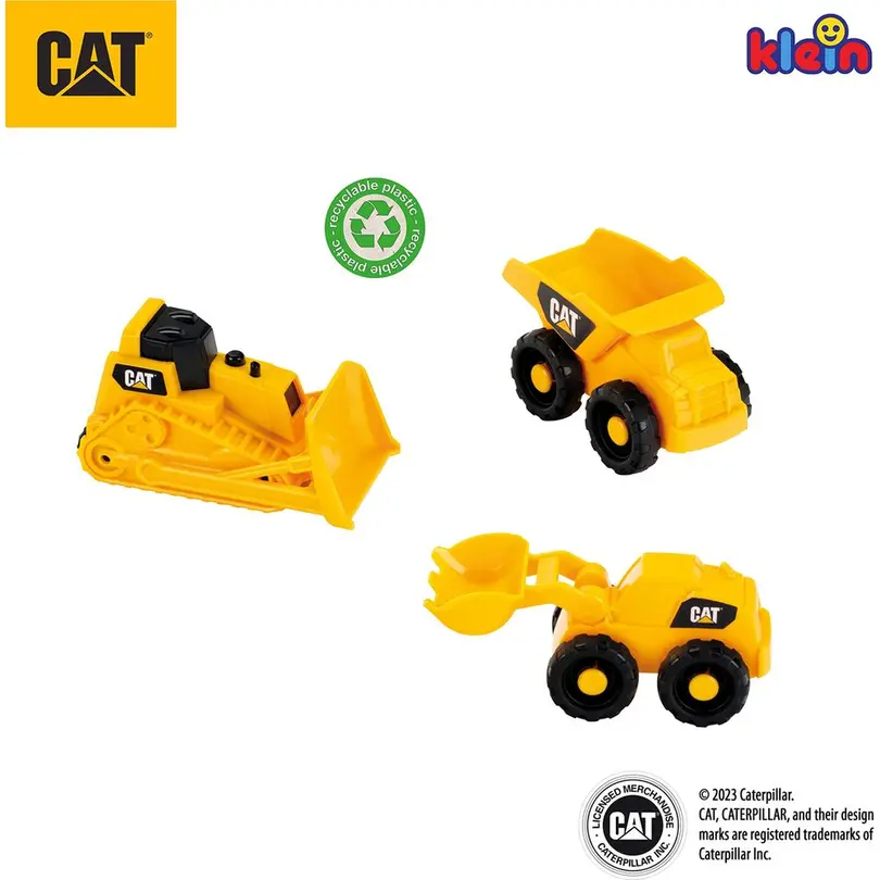 Spielset 3-teilig Caterpillar