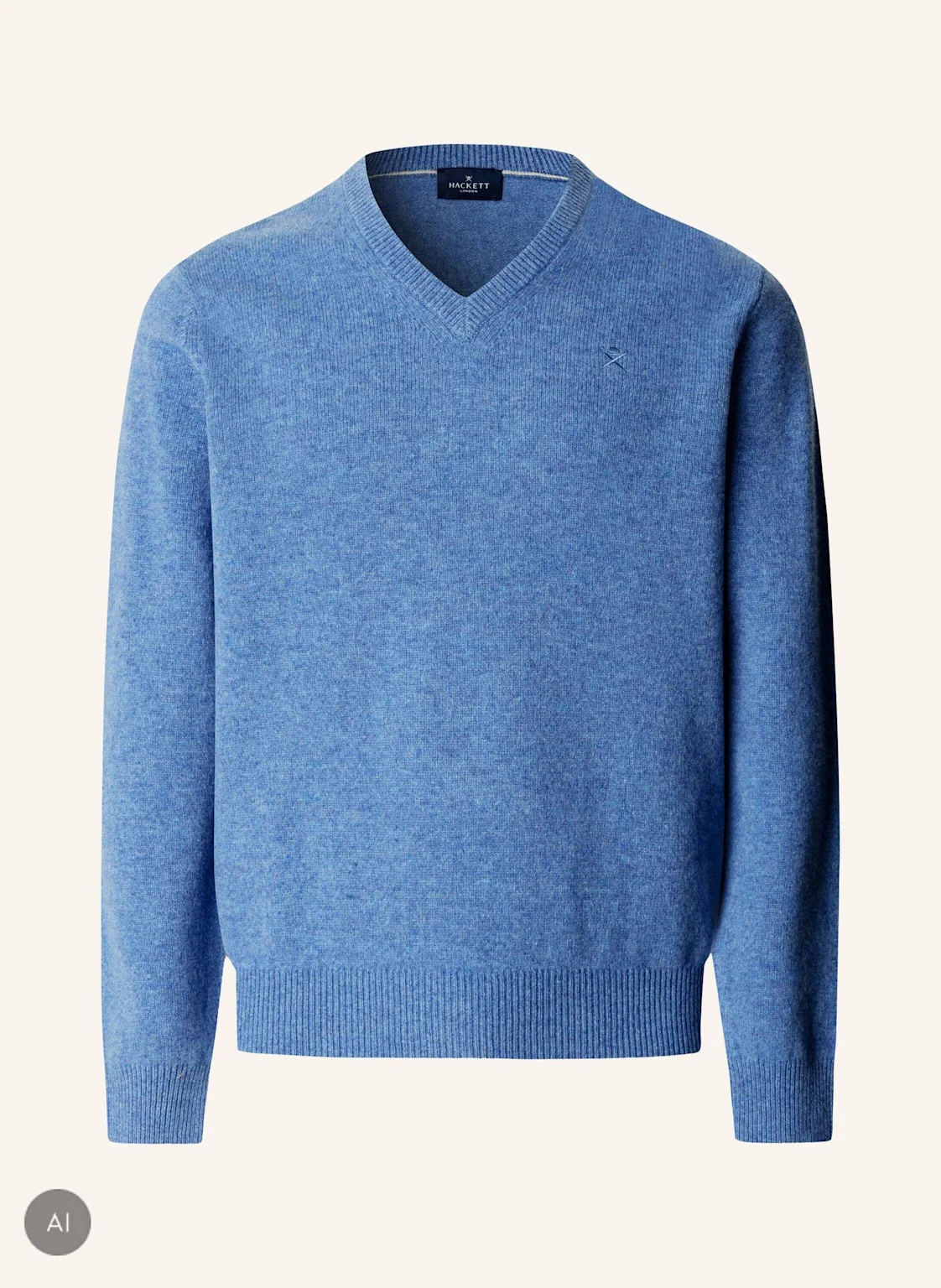 HACKETT LONDON Pullover LAMBSWOOL V NECK