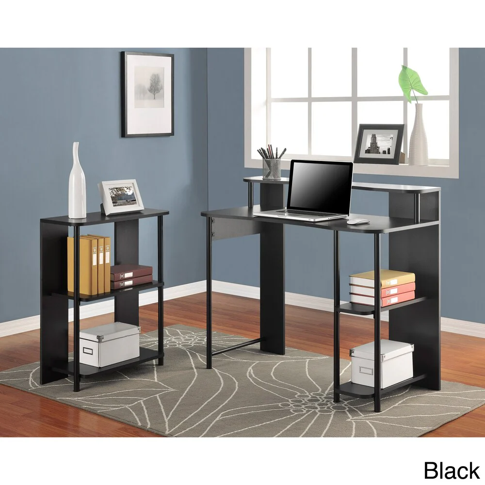 Ameriwood Home Computer Desk and Bookcase Set