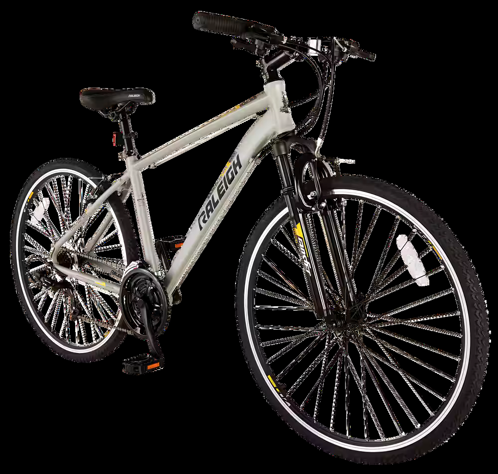 Raleigh Route Hybrid Bike,  700C, Grey