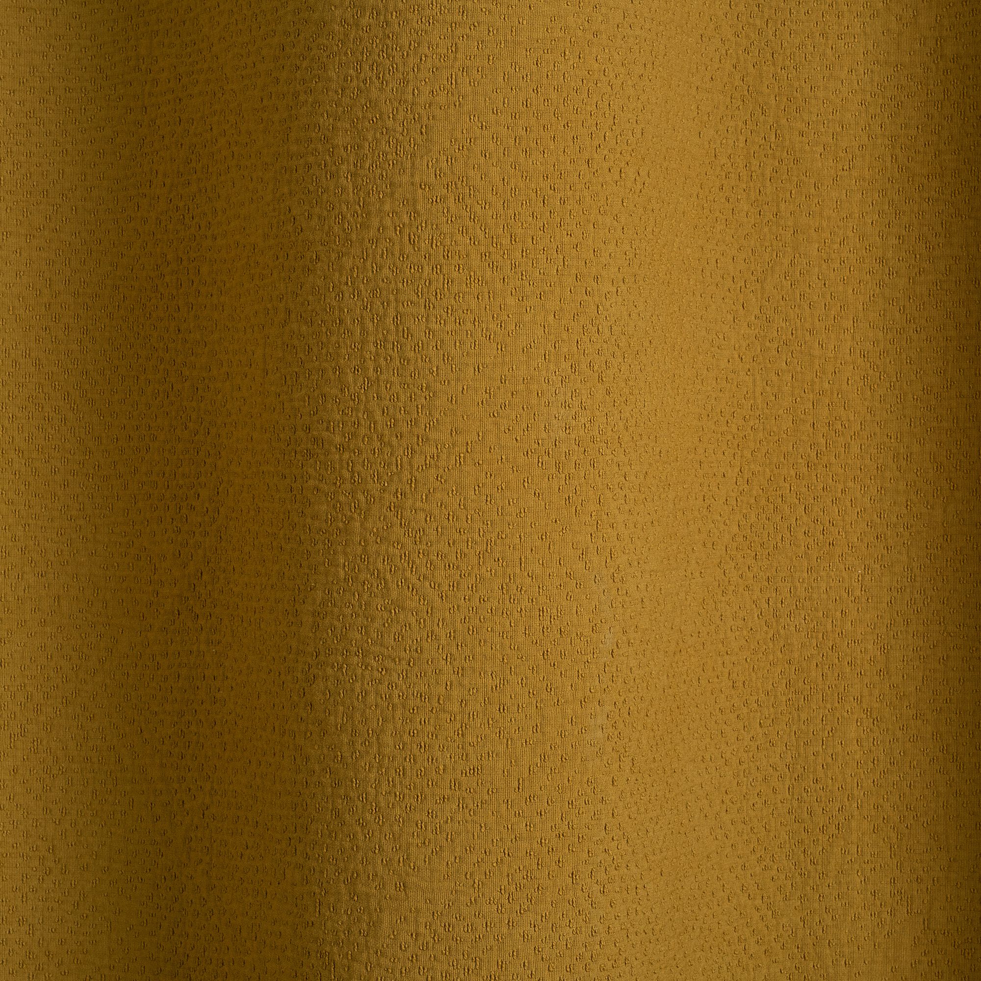 FRANCA - Rideau à œillets en coton finition surpiqûre 140x250cm - vert mousse