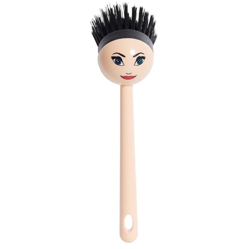 Brosse à vaisselle tête de poupée