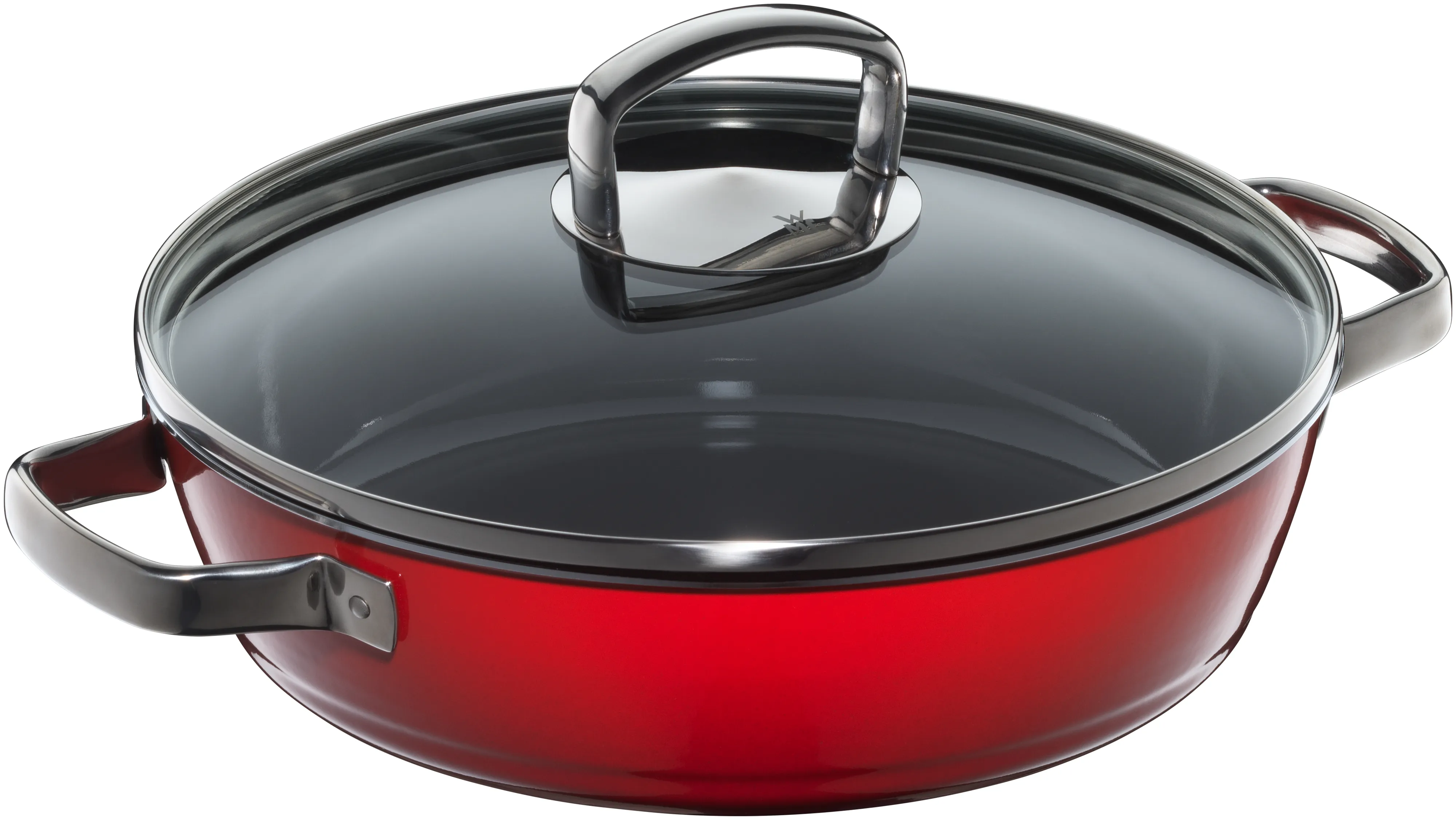WMF Fusiontec Mineral Roasting Pan 28cm Red with lid